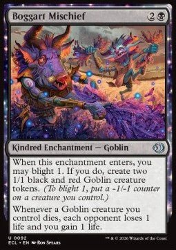 Boggart Mischief - Lorwyn Eclipsed (Uncommon) [ECL - 92] - El Duelista