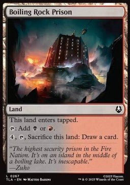 Boiling Rock Prison - Magic: The Gathering | Avatar: The Last Airbender (Common) [TLA - 267] - El Duelista