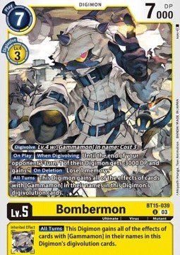Bombermon (BT15 - 039)⁣ - Exceed Apocalypse⁣ (Uncommon)⁣ [039] - El Duelista