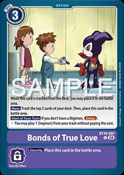 Bonds of True Love (BT19 - 097)⁣ - Special Booster Ver 2.5⁣ (Common)⁣ [BT19 - 097] - El Duelista