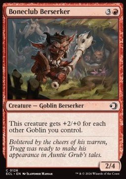 Boneclub Berserker - Lorwyn Eclipsed (Common) [ECL - 126] - El Duelista