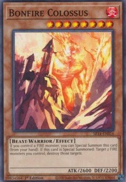 Bonfire Colossus⁣ - Structure Deck: Fire Kings⁣ (Common)⁣ [016] - El Duelista
