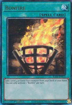Bonfire (V.7 - Ultimate Rare)⁣ - Quarter Century Bonanza⁣ (Ultimate Rare)⁣ [073] - El Duelista