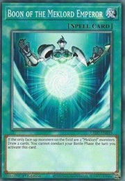 Boon of the Meklord Emperor - Legendary Duelists: Rage of Ra (Common) [LED7 - 049] - El Duelista