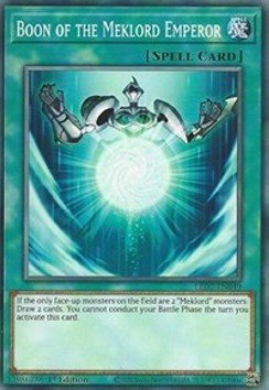 Boon of the Meklord Emperor - Legendary Duelists: Rage of Ra (Common) [LED7 - 049] - El Duelista