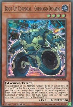 Boot - Up Corporal - Command Dynamo - Fists of the Gadgets (Super Rare) [FIGA - 001] - El Duelista