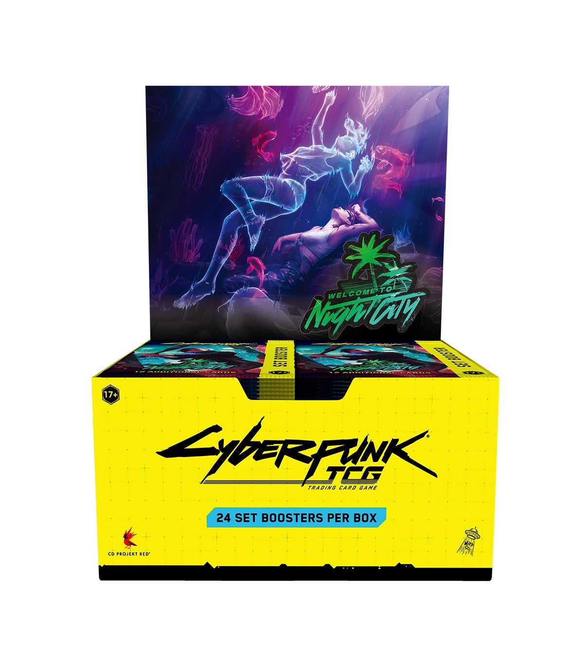Cyberpunk TCG Welcome to Night City Retail Booster Box [WNC], edición en inglés