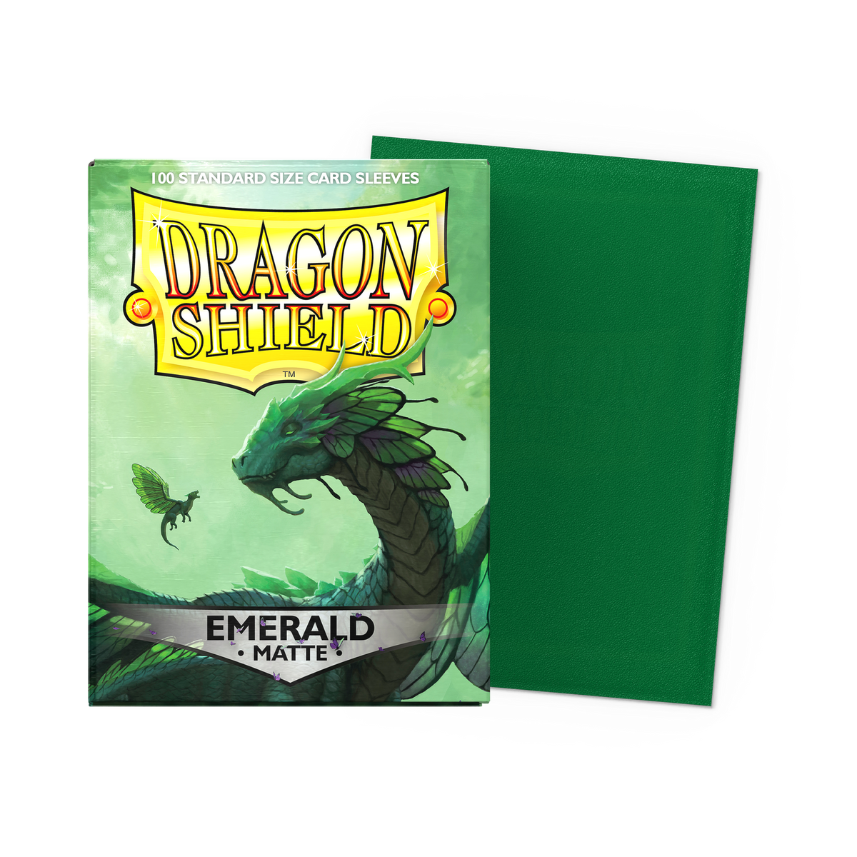 Fundas Dragon Shield Matte Standard (100) – Emerald