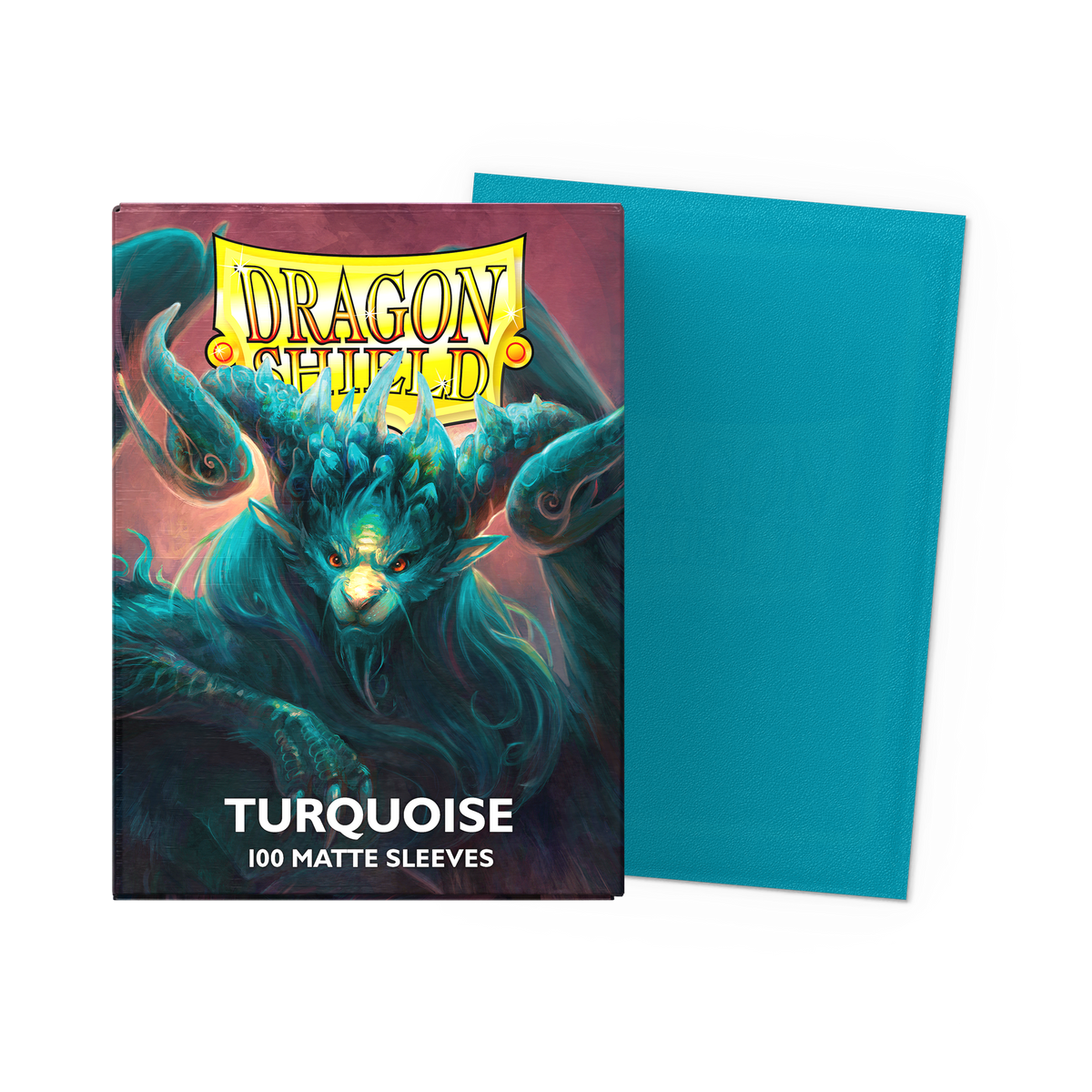 Fundas Dragon Shield Matte Standard (100) – Turquoise