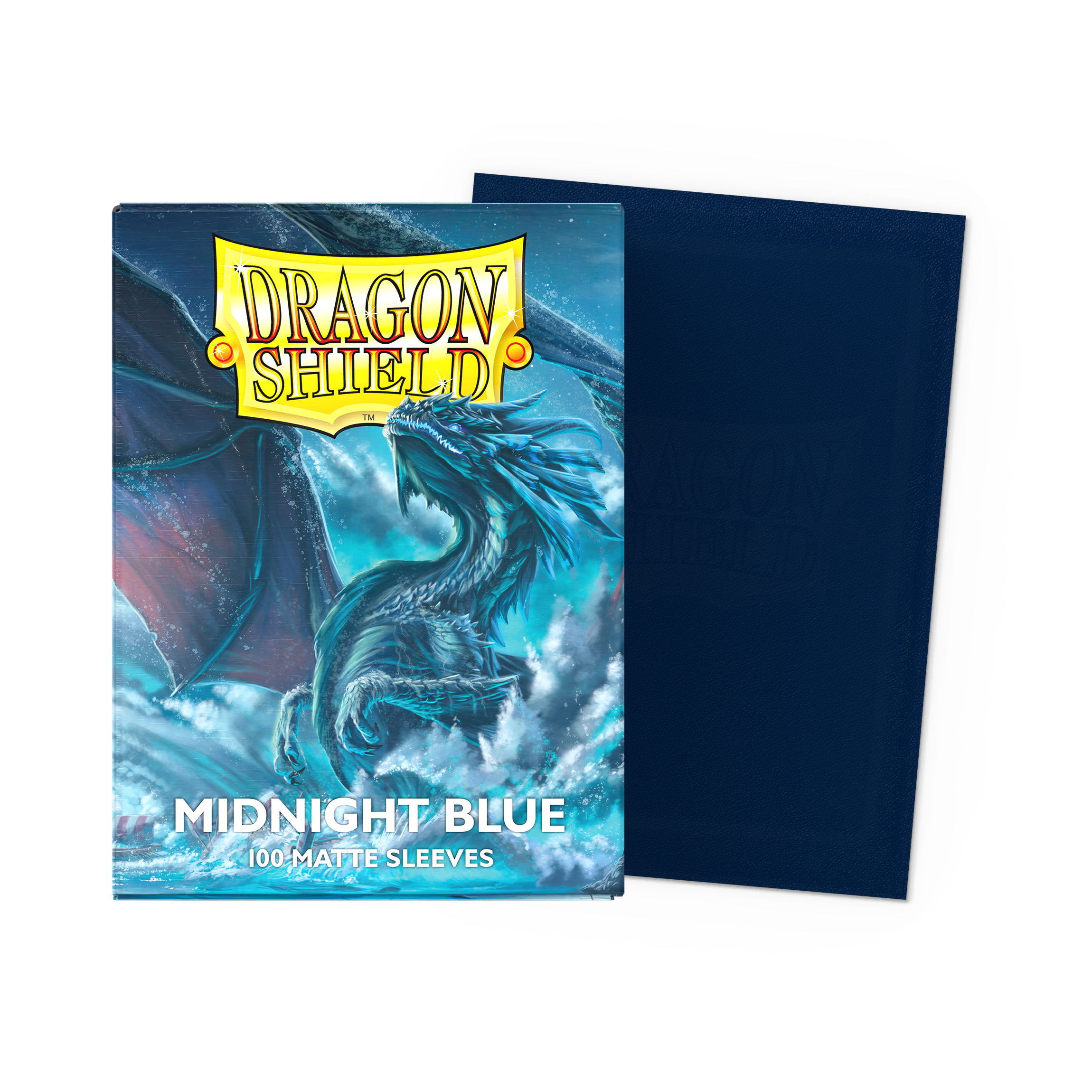 Fundas Dragon Shield Matte Standard (100) – Midnight Blue