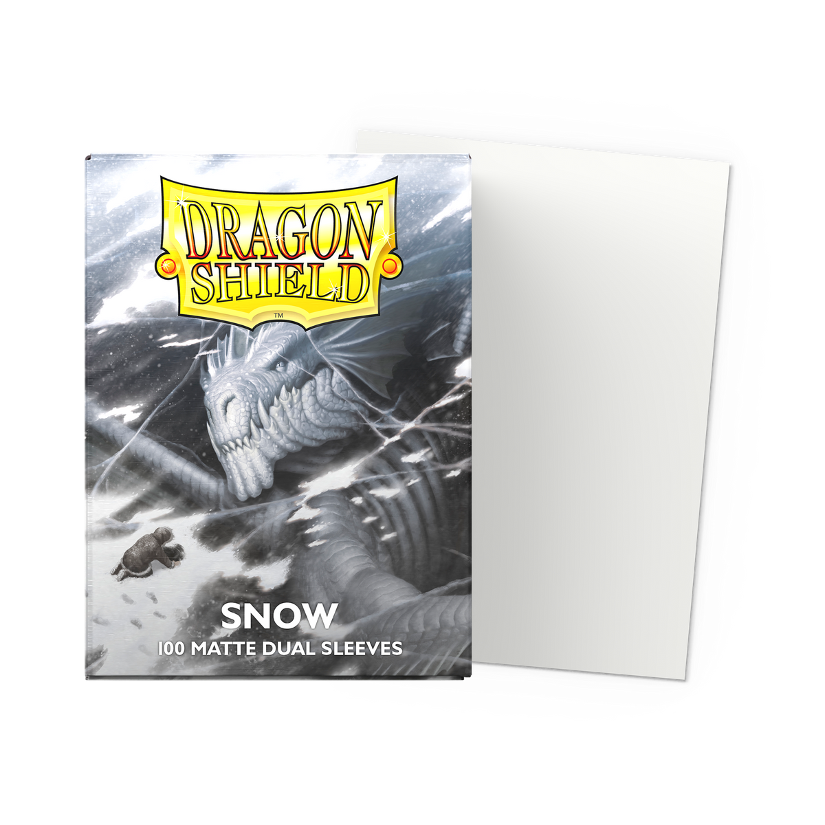 Fundas Dragon Shield Dual Matte Standard (100) – Snow