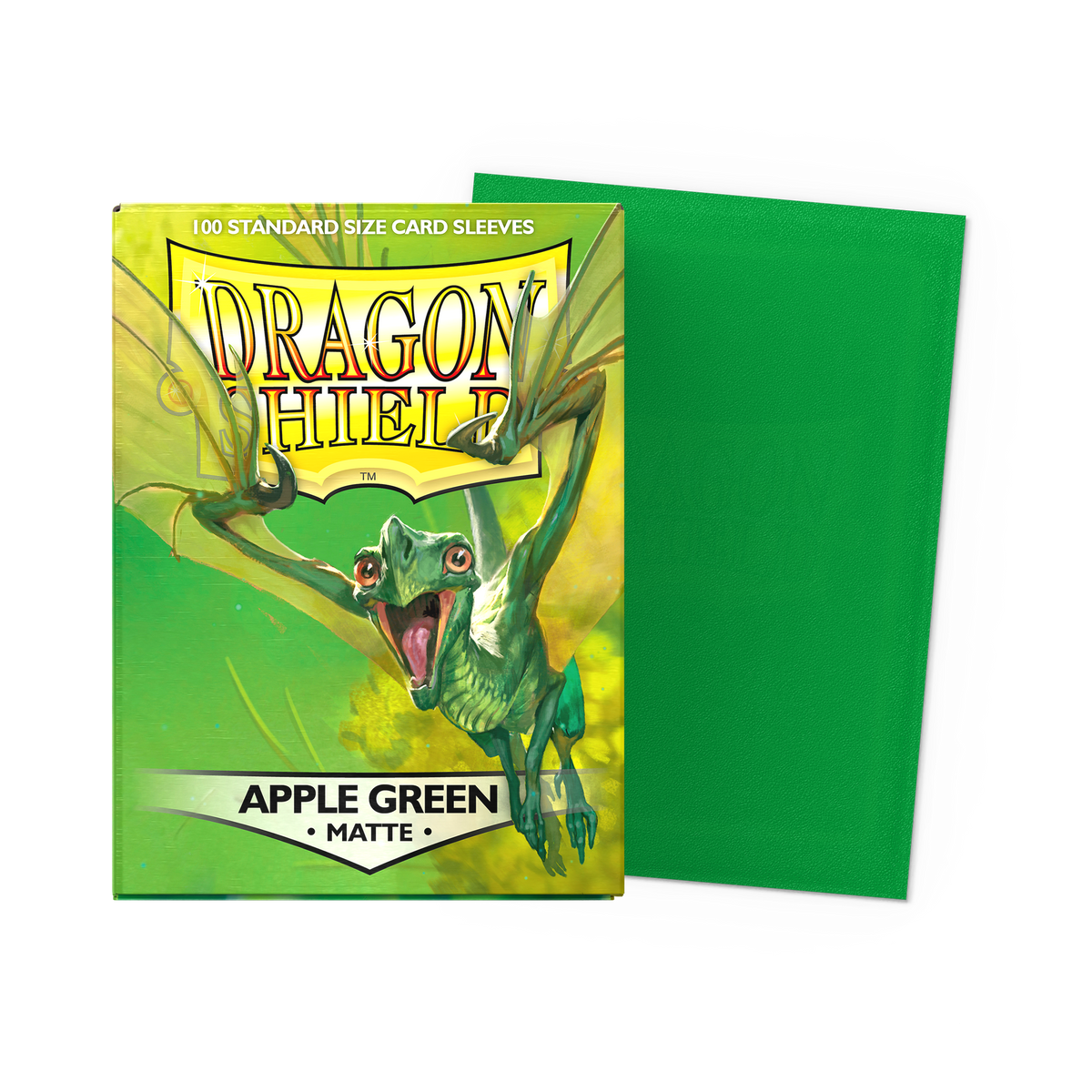 Fundas Dragon Shield Matte Standard (100) – Apple Green