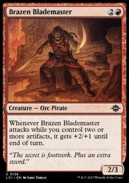 Brazen Blademaster⁣ - The Lost Caverns of Ixalan⁣ (Common)⁣ [136] - El Duelista