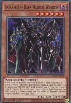 Breaker the Dark Magical Warrior - Egyptian God Deck: Slifer the Sky Dragon (Common) [EGS1 - 014] - El Duelista