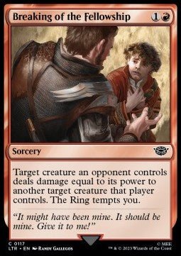 Breaking of the Fellowship - The Lord of the Rings: Tales of Middle - earth (Common) [LTR - 117] - El Duelista