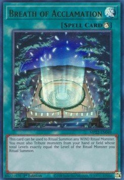 Breath of Acclamation - 2022 Tin of the Pharaoh's Gods (Ultra Rare) [MP22 - 049] - El Duelista