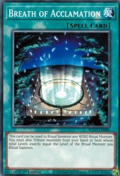 Breath of Acclamation - Blazing Vortex (Common) [BLVO - 086] - El Duelista