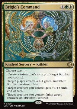 Brigid's Command - Lorwyn Eclipsed (Rare) [ECL - 208] - El Duelista