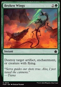 Broken Wings⁣ - Magic: The Gathering Foundations⁣ (Common)⁣ [214] - El Duelista