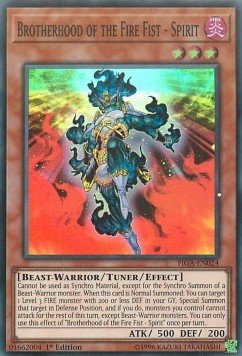 Brotherhood of the Fire Fist - Spirit - Fists of the Gadgets (Super Rare) [FIGA - 024] - El Duelista