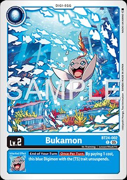 Bukamon (BT24 - 002) - Time Stranger (Common) [BT - 24 - 002] - El Duelista