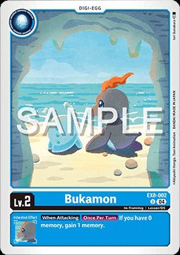Bukamon (EX8 - 002) (V.1)⁣ - Chain of Liberation⁣ (Uncommon)⁣ [002] - El Duelista