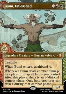 Bumi, Unleashed - Magic: The Gathering | Avatar: The Last Airbender: Extras (Mythic) [XTLA - 348] - El Duelista
