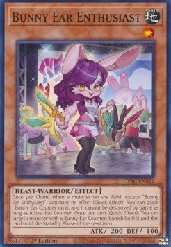 Bunny Ear Enthusiast - Cyberstorm Access (Common) [CYAC - 032] - El Duelista