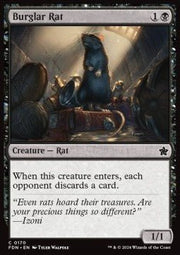 Burglar Rat⁣ - Magic: The Gathering Foundations⁣ (Common)⁣ [170] - El Duelista