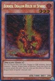 Burner, Dragon Ruler of Sparks⁣ - Battles of Legend: Monster Mayhem⁣ (Secret Rare)⁣ [123] - El Duelista