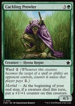 Cackling Prowler⁣ - Magic: The Gathering Foundations⁣ (Common)⁣ [101] - El Duelista