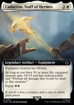 Caduceus, Staff of Hermes (V.1) - Universes Beyond: Assassin's Creed: Extras (Rare) [XACR - 155] - El Duelista