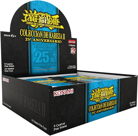 Caja de Sobres Yu - Gi - Oh! 25th Rarity Collection II - El Duelista