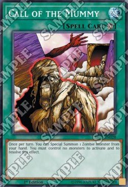 Call of the Mummy⁣ - Structure Deck: Zombie Horde⁣ (Common)⁣ [028] - El Duelista
