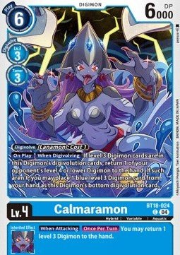 Calmaramon (BT18 - 024)⁣ - Special Booster Ver 2.0⁣ (Common)⁣ [024] - El Duelista