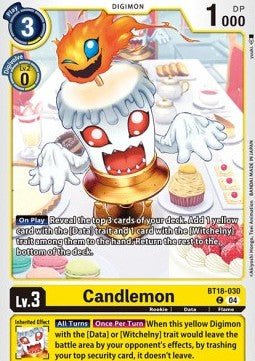 Candlemon (BT18 - 030)⁣ - Special Booster Ver 2.0⁣ (Common)⁣ [030] - El Duelista