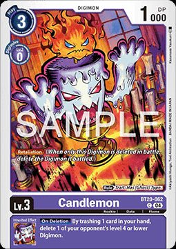Candlemon (BT20 - 062)⁣ - Special Booster Ver 2.5⁣ (Common)⁣ [062] - El Duelista
