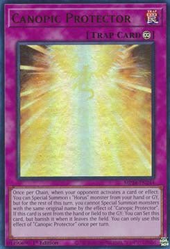 Canopic Protector⁣ - 25th Anniversary Tin: Dueling Mirrors⁣ (Ultra Rare)⁣ [244] - El Duelista