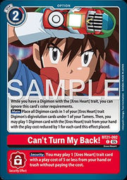 Can't Turn My Back! (BT21 - 092)⁣ - World Convergence⁣ (Common)⁣ [092] - El Duelista