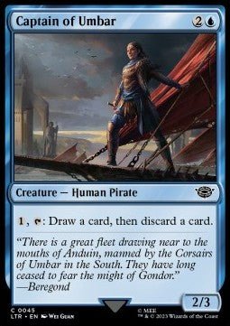 Captain of Umbar - The Lord of the Rings: Tales of Middle - earth (Common) [LTR - 45] - El Duelista