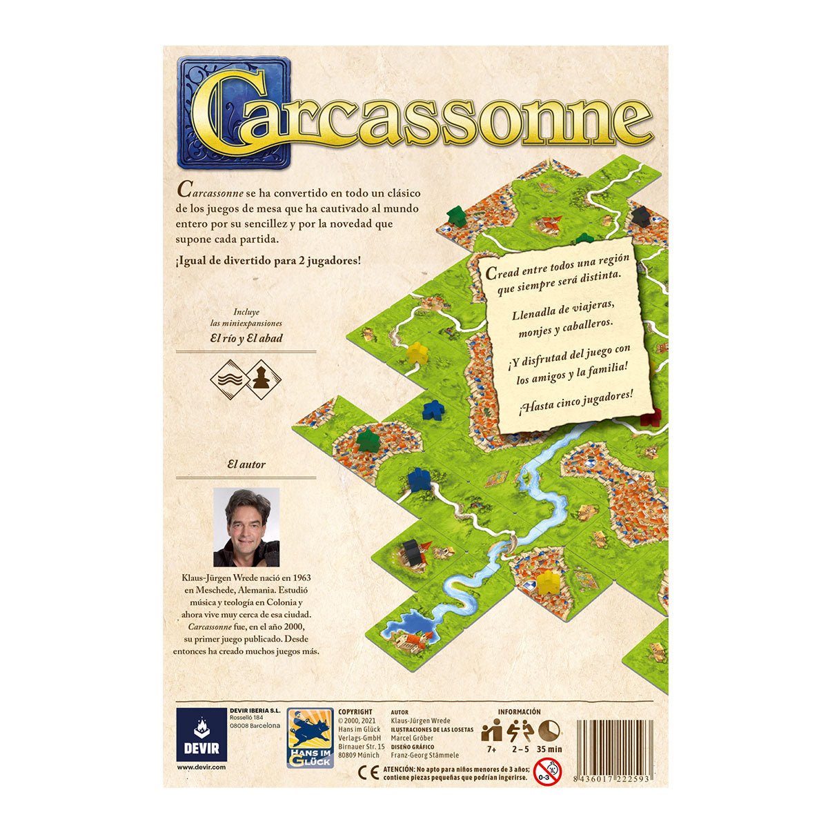 Carcassonne básico - El Duelista