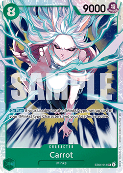 Carrot (EB04 - 013) (V.1) - The Azure Sea's Seven (Super Rare) [OP14 - EB04 - 013] - El Duelista