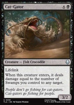 Cat - Gator - Magic: The Gathering | Avatar: The Last Airbender (Uncommon) [TLA - 91] - El Duelista