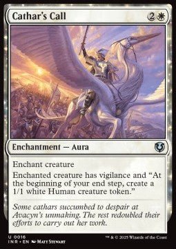 Cathar's Call⁣ - Innistrad Remastered⁣ (Uncommon)⁣ [16] - El Duelista