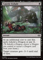 Caustic Exhale⁣ - Tarkir: Dragonstorm⁣ (Common)⁣ [74] - El Duelista
