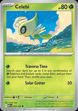 Celebi - Mega Evolution (Uncommon) [MEG - 012] - El Duelista