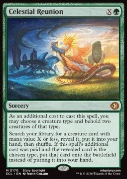 Celestial Reunion - Lorwyn Eclipsed (Mythic) [ECL - 170] - El Duelista