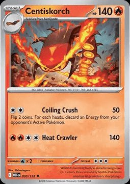 Centiskorch - Mega Evolution (Uncommon) [MEG - 030] - El Duelista