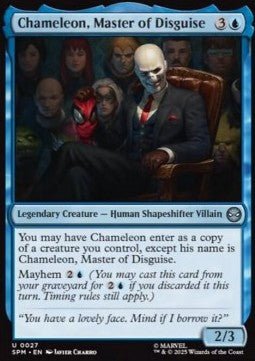 Chameleon, Master of Disguise - Magic: The Gathering | Marvel's Spider - Man (Uncommon) [SPM - 27] - El Duelista