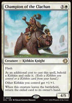 Champion of the Clachan - Lorwyn Eclipsed (Rare) [ECL - 9] - El Duelista